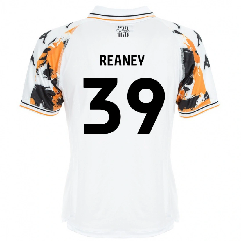 Danxen Donna Maglia Mollie Reaney #39 Bianco Kit Gara Away 2024/25 Maglietta