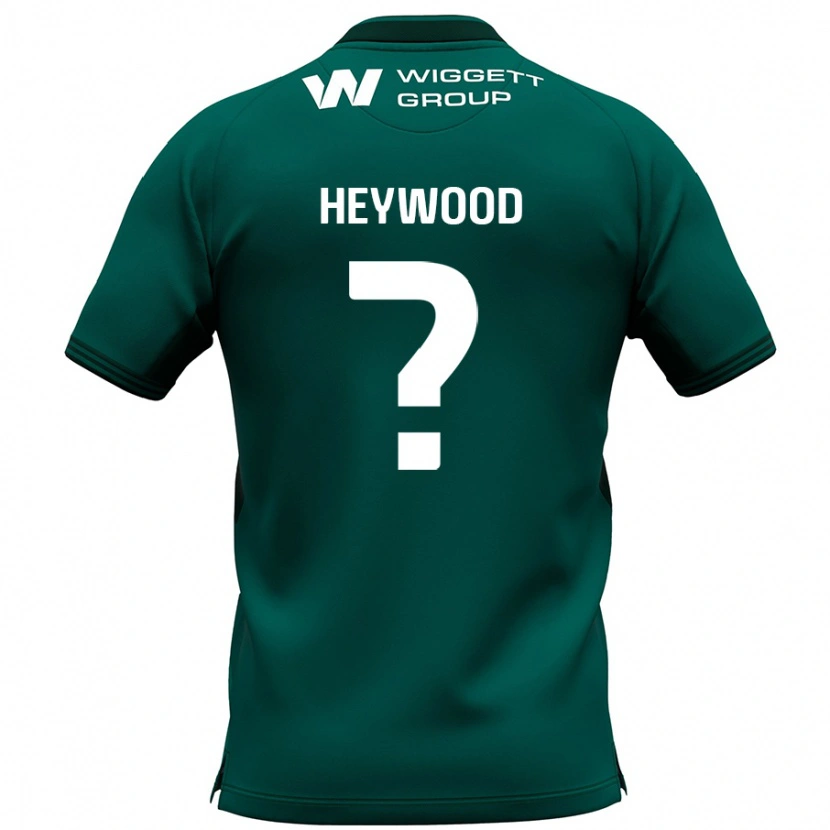 Danxen Donna Maglia Kavalli Heywood #0 Verde Kit Gara Away 2024/25 Maglietta