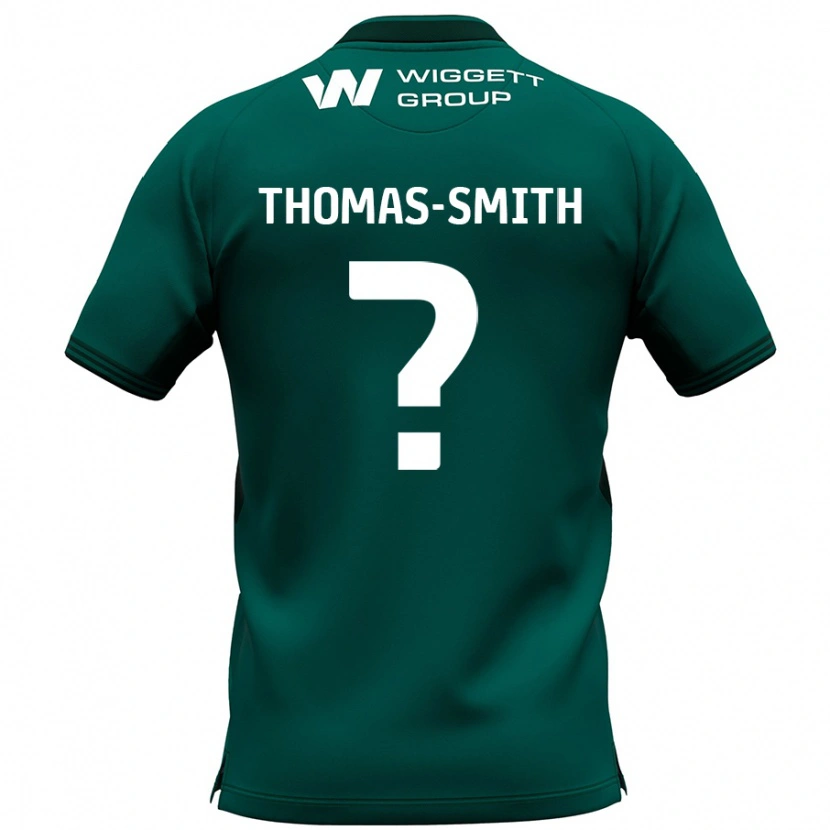 Danxen Donna Maglia Jaydon Thomas-Smith #0 Verde Kit Gara Away 2024/25 Maglietta