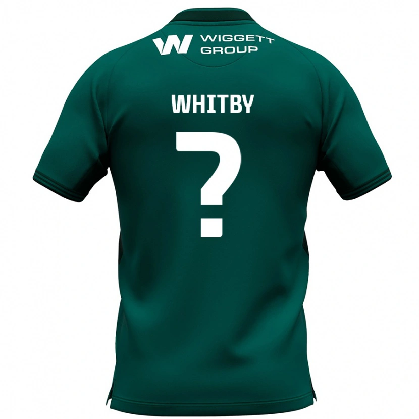 Danxen Donna Maglia Oliver Whitby #0 Verde Kit Gara Away 2024/25 Maglietta