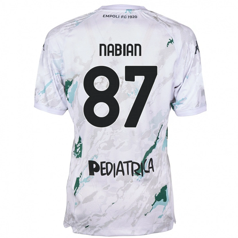 Danxen Donna Maglia Herculano Nabian #87 Grigio Kit Gara Away 2024/25 Maglietta