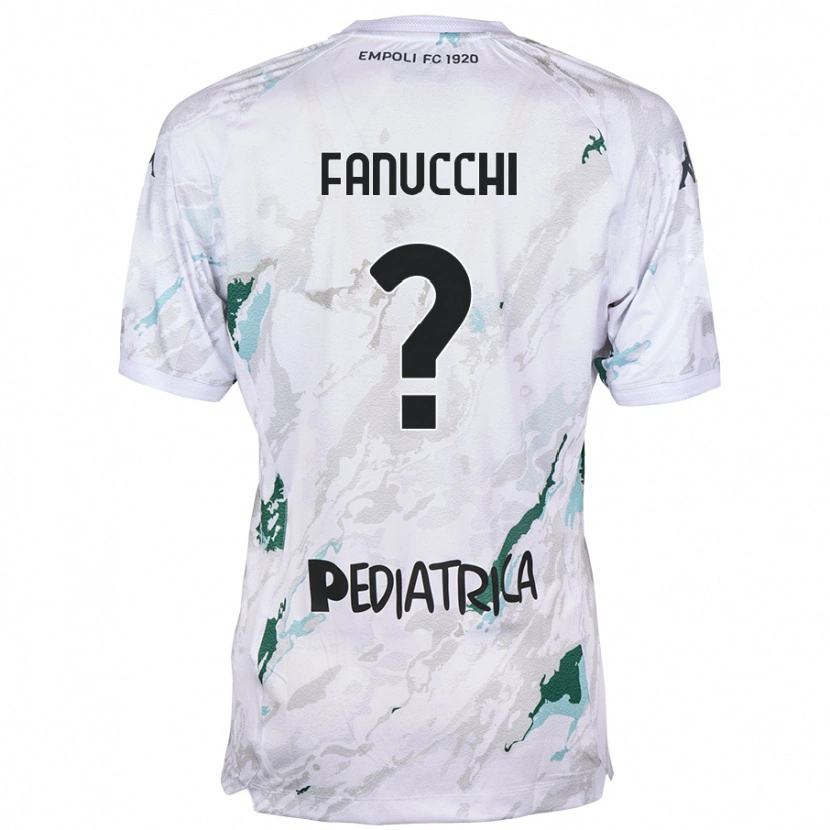 Danxen Donna Maglia Filippo Fanucchi #0 Grigio Kit Gara Away 2024/25 Maglietta
