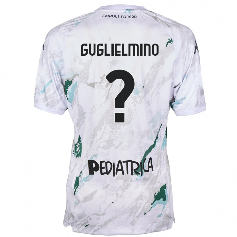 Danxen Donna Maglia Federico Guglielmino #0 Grigio Kit Gara Away 2024/25 Maglietta