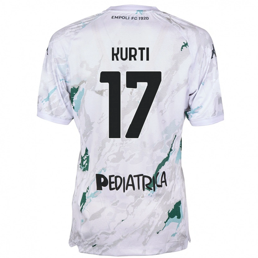 Danxen Donna Maglia Adi Kurti #17 Grigio Kit Gara Away 2024/25 Maglietta