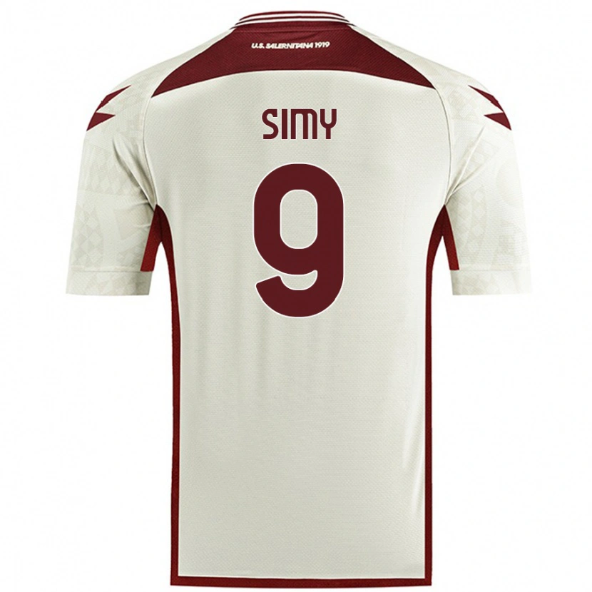 Danxen Donna Maglia Simy #9 Colore Crema Kit Gara Away 2024/25 Maglietta