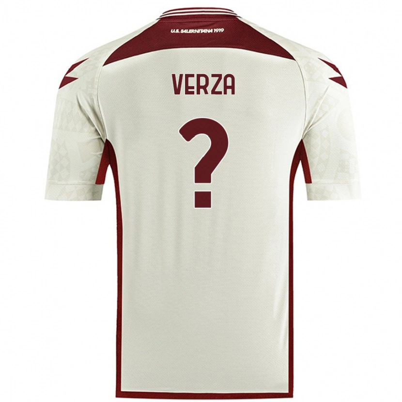 Danxen Donna Maglia Donatello Verza #0 Colore Crema Kit Gara Away 2024/25 Maglietta