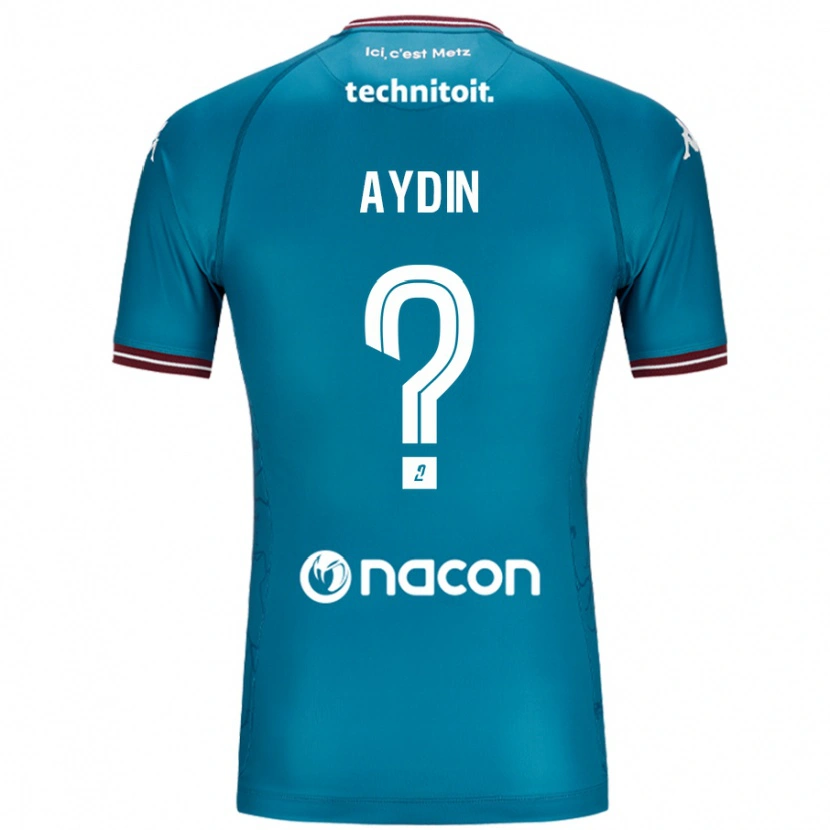 Danxen Donna Maglia Oguzhan Aydin #0 Blu Petrolio Kit Gara Away 2024/25 Maglietta
