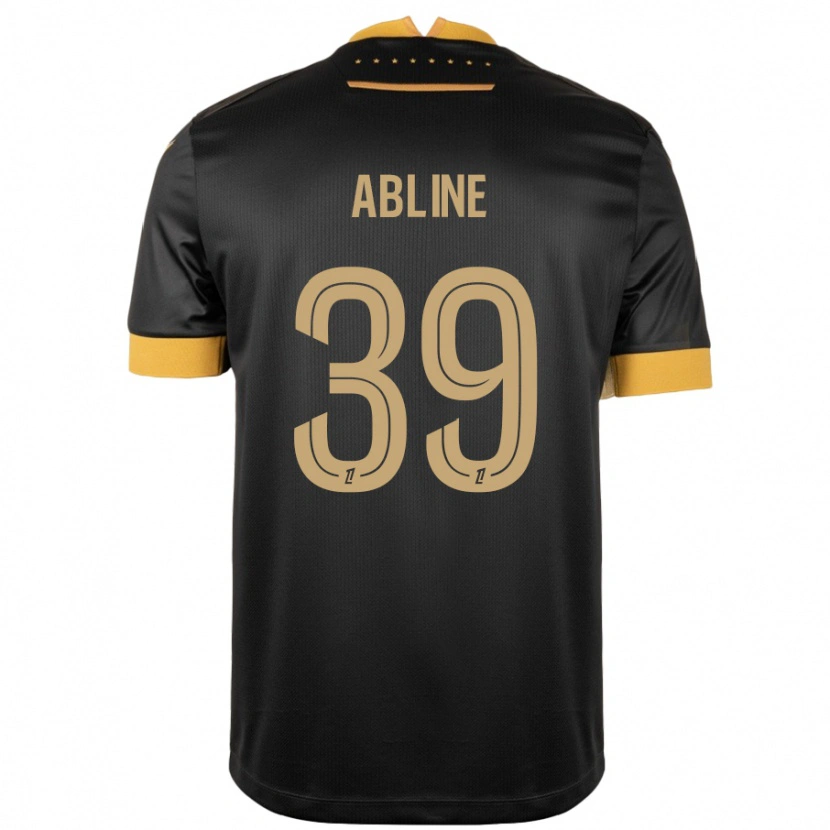 Danxen Donna Maglia Matthis Abline #39 Nero Marrone Kit Gara Away 2024/25 Maglietta