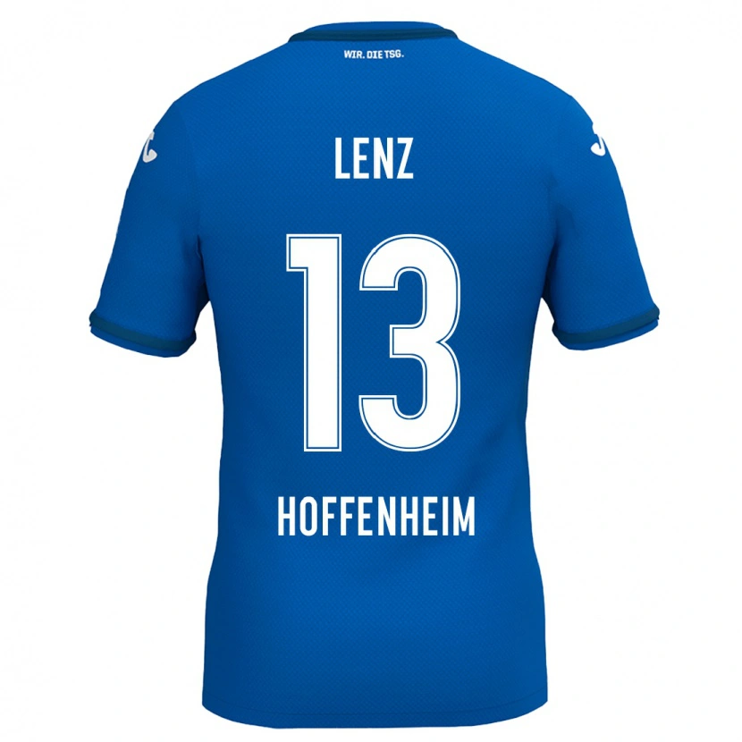 Danxen Bambino Maglia Christopher Lenz #13 Blu Reale Kit Gara Home 2024/25 Maglietta