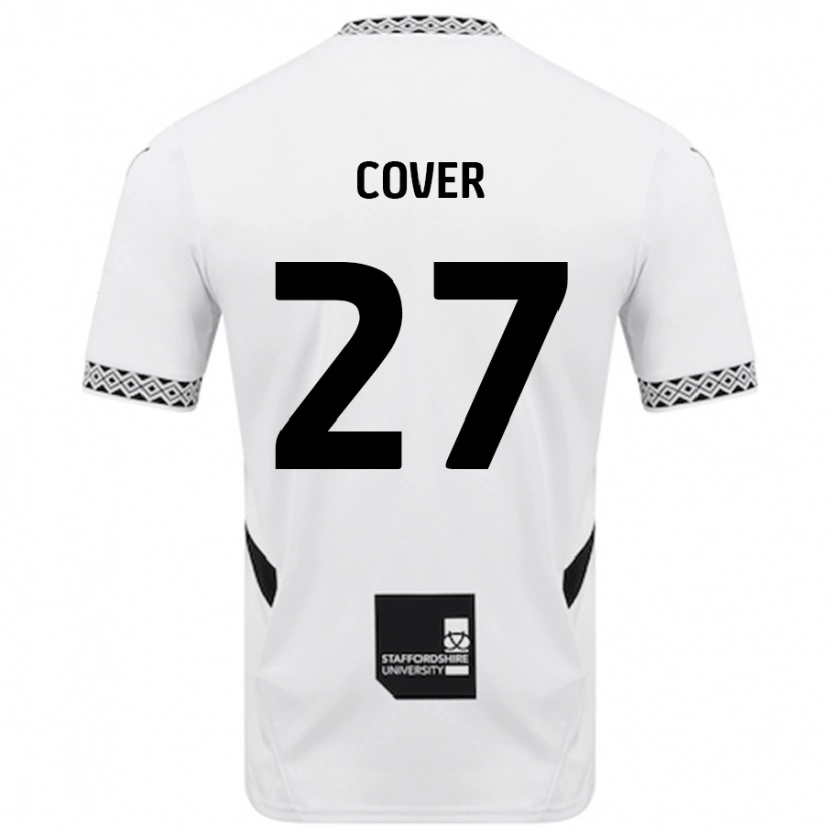 Danxen Bambino Maglia Brandon Cover #27 Bianco Kit Gara Home 2024/25 Maglietta