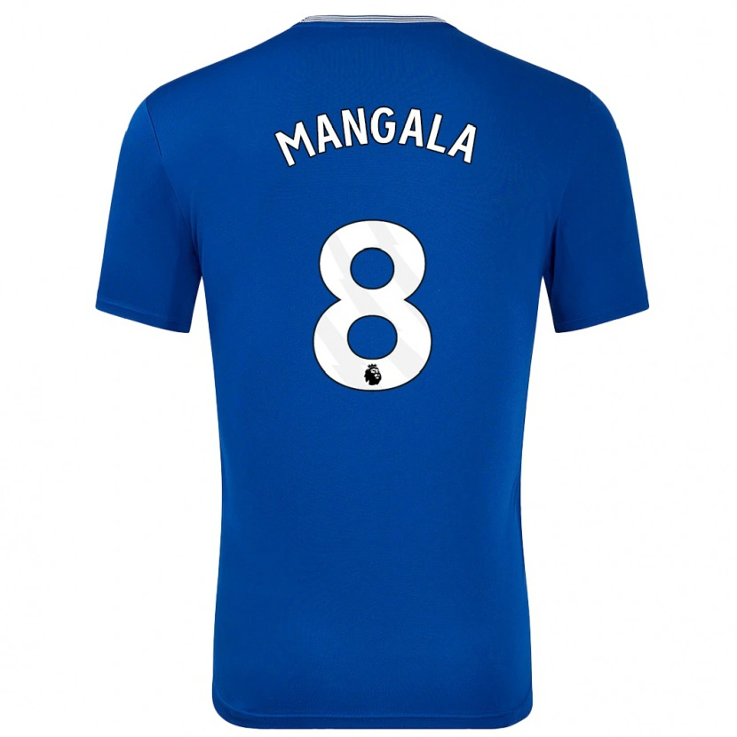 Danxen Uomo Maglia Orel Mangala #8 Blu Con Kit Gara Home 2024/25 Maglietta