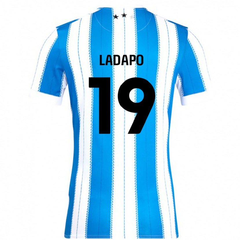 Danxen Donna Maglia Freddie Ladapo #19 Blu Bianco Kit Gara Home 2024/25 Maglietta