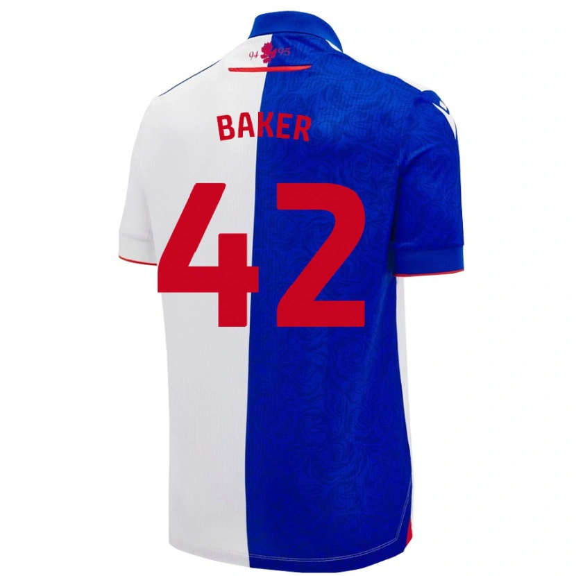 Danxen Donna Maglia Lewis Baker #42 Azzurro Bianco Kit Gara Home 2024/25 Maglietta